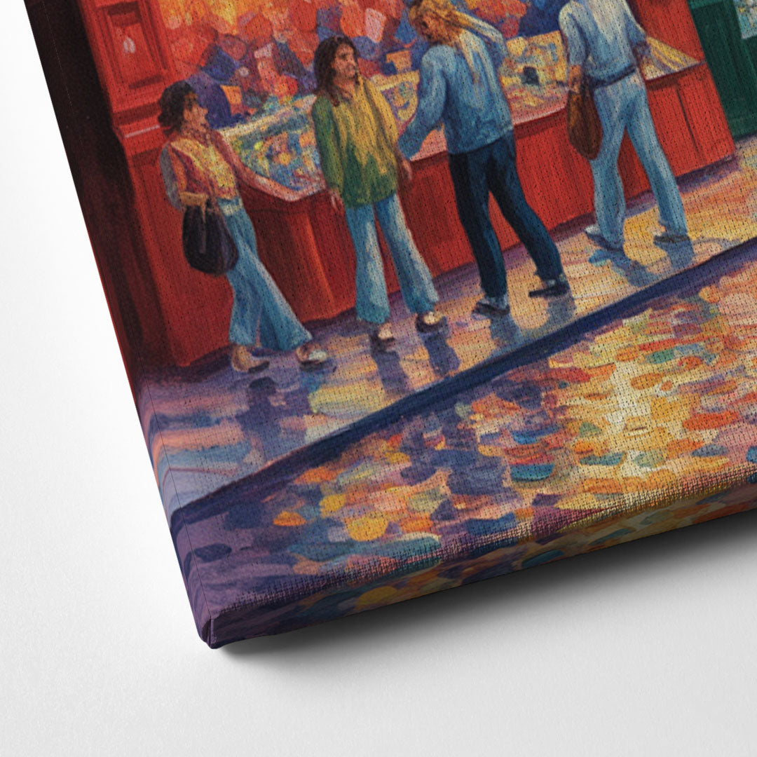 Rue Saint Paul Vibes Canvas Close Up