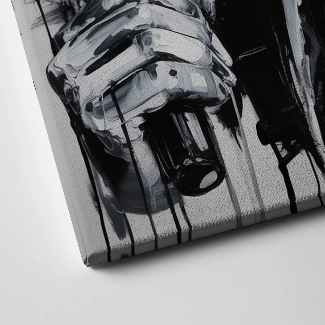 Run Forever Canvas Close Up