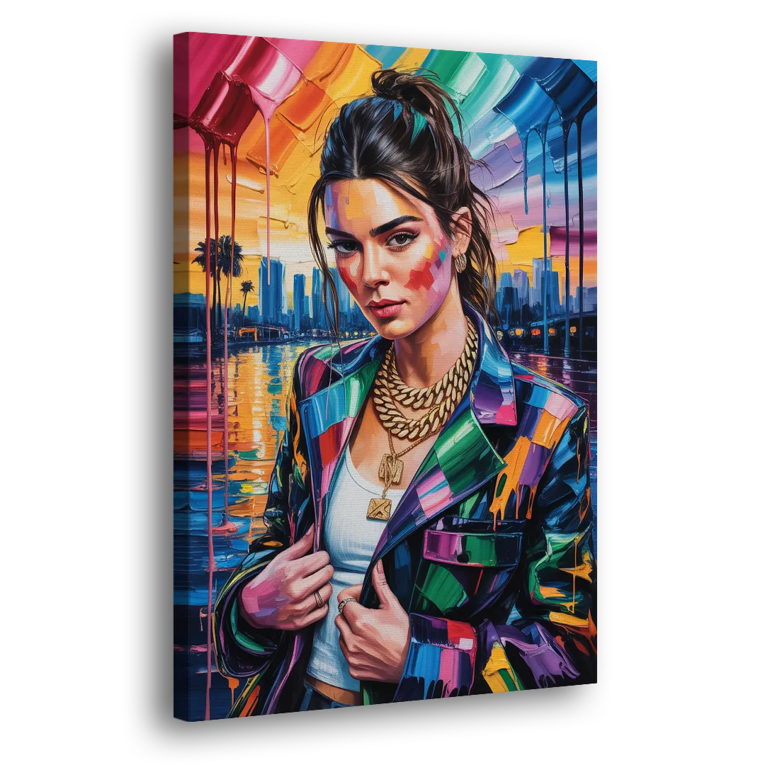 Runway Side - Canvas Wall Art