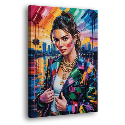 Runway Side - Canvas Wall Art