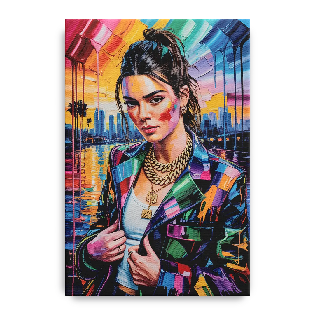 Runway Front - Canvas Wall Art