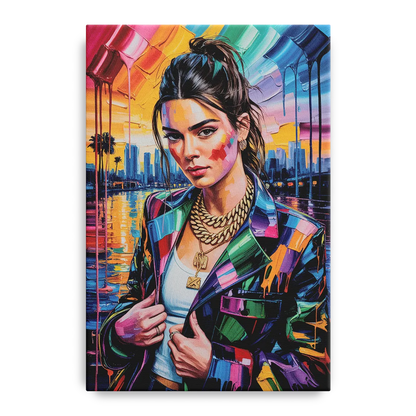 Runway Front - Canvas Wall Art