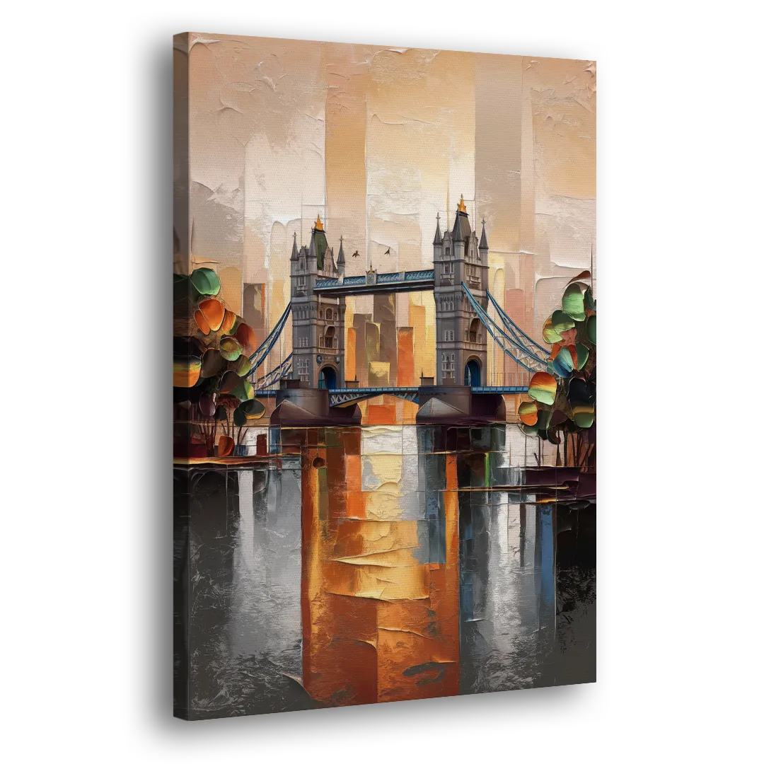 Sacramento Riverfront View Side - Canvas Wall Art