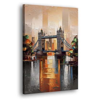 Sacramento Riverfront View Side - Canvas Wall Art