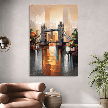 Sacramento Riverfront View Living Room - Canvas Wall Art
