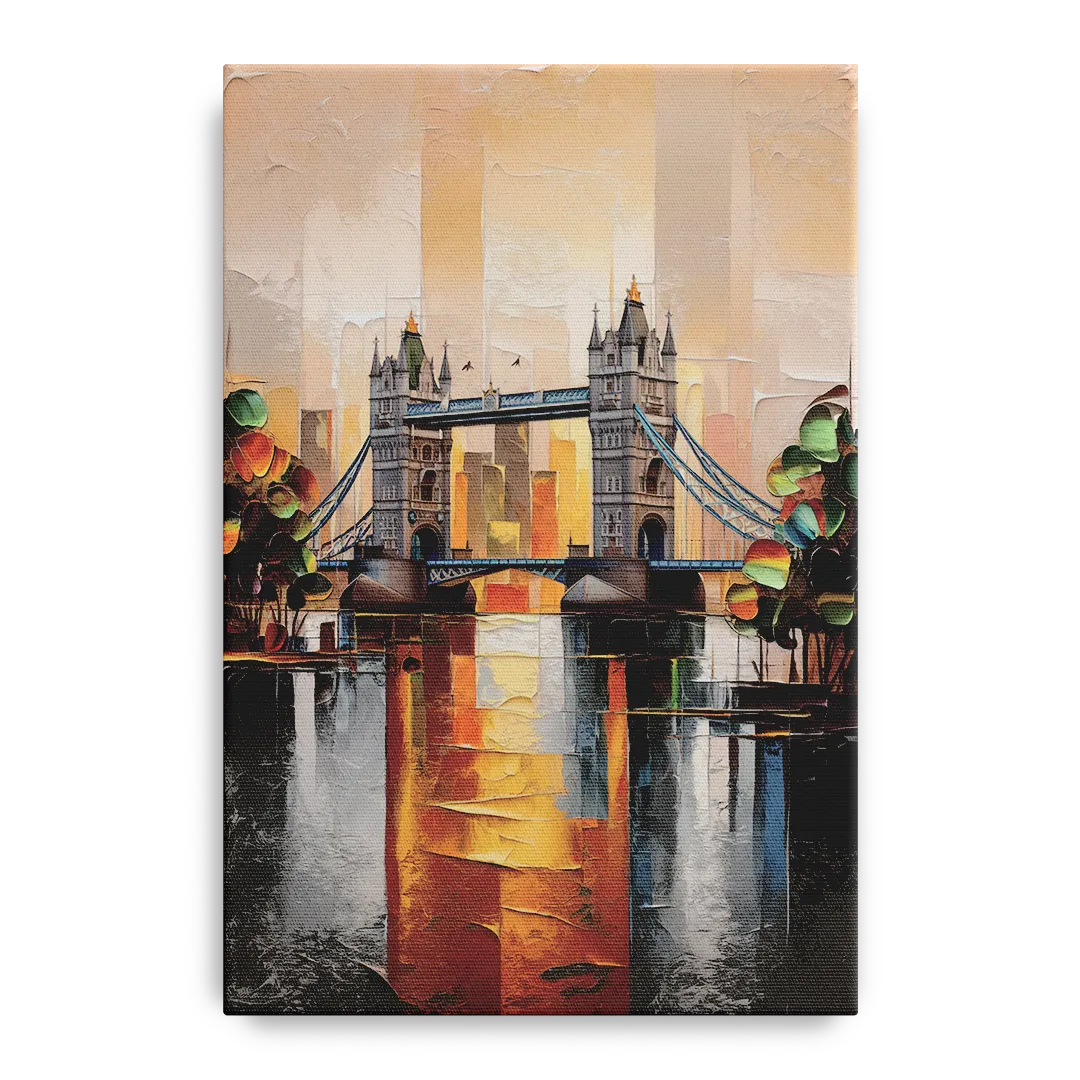 Sacramento Riverfront View Front - Canvas Wall Art