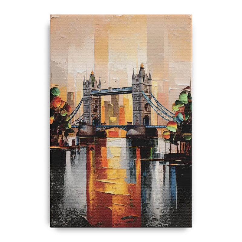 Sacramento Riverfront View Front - Canvas Wall Art