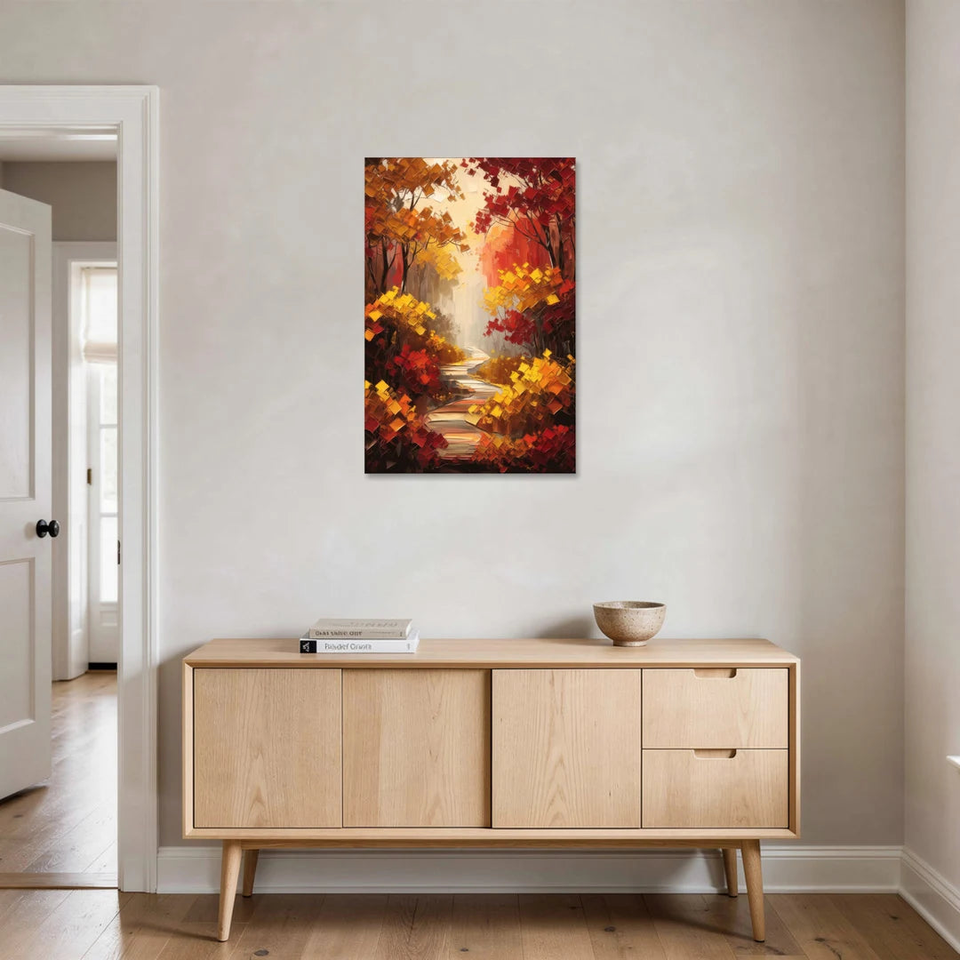 Salem Autumn Forest - Canvas Wall Art - Coffee Table - 24x36
