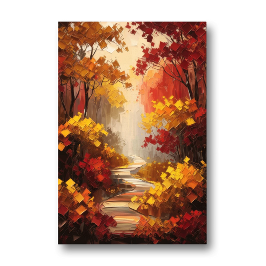 Salem Autumn Forest - Canvas Wall Art - Front