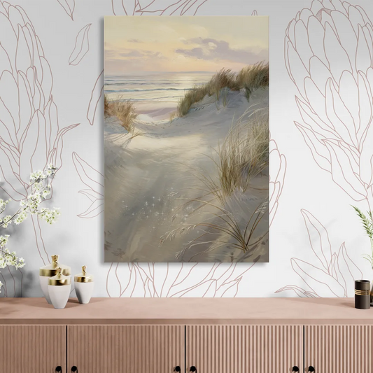Salem Coastal Charm Living Room - Canvas Wall Art