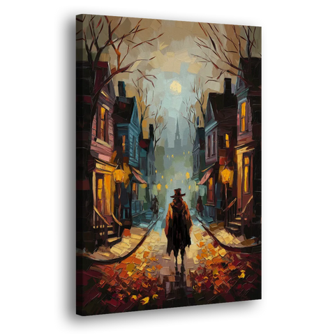 Salem Historic Downtown - Canvas Wall Art