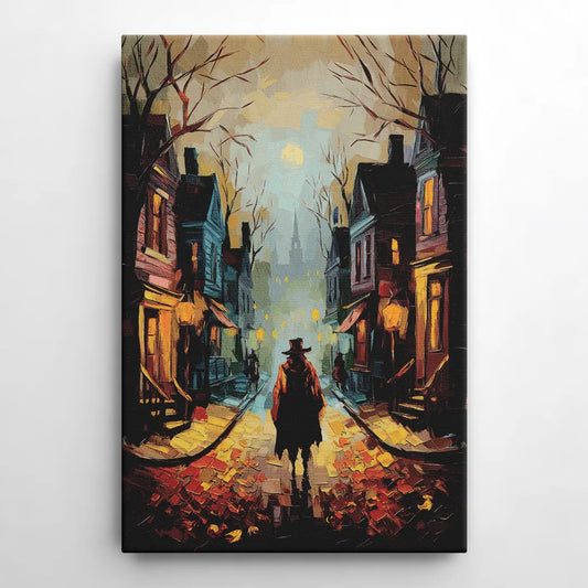 Salem Historic Downtown - Canvas Wall Art