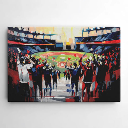 Salem Red Sox Fans - Canvas Wall Art