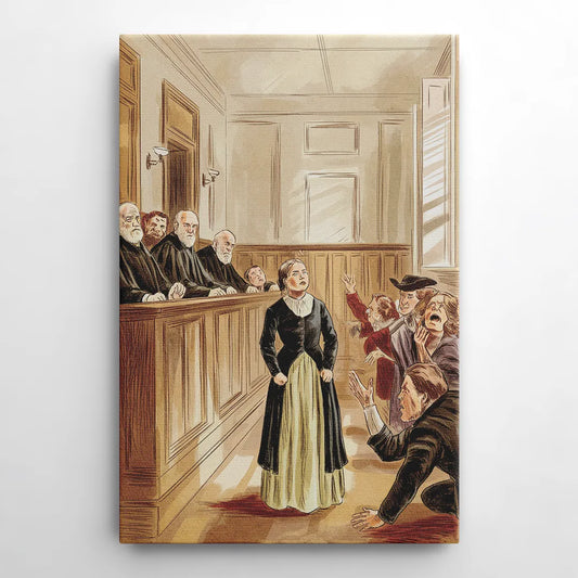 Salem Witch Trials Tribute - Canvas Wall Art