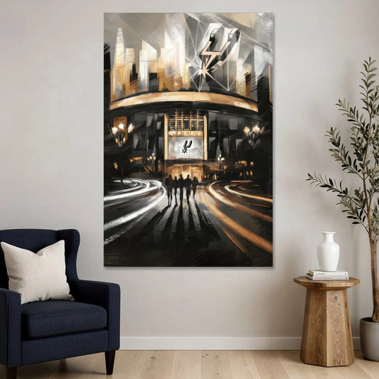 San Antonio Spurs Legacy - Canvas Wall Art - Sofa - 40x60