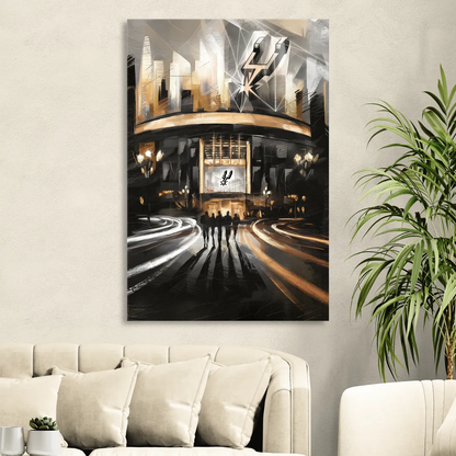 San Antonio Spurs Legacy Living Room - Canvas Wall Art