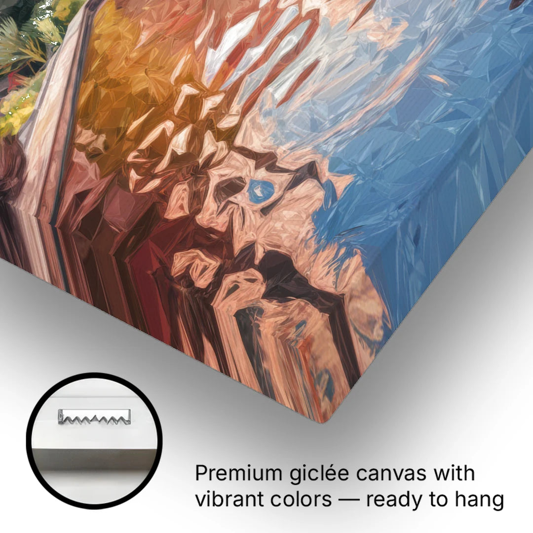 San Diego Balboa Park Scenes - Canvas Wall Art - Gallery Wrap Corner