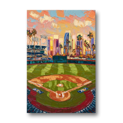 San Diego Padres Stadium - Canvas Wall Art - Front