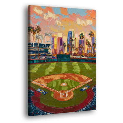 San Diego Padres Stadium Side - Canvas Wall Art