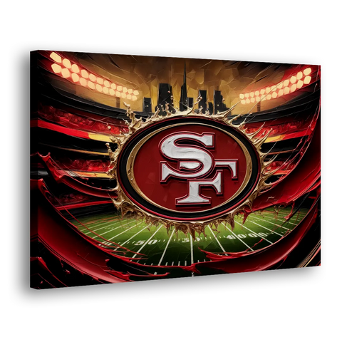 San Francisco 49Ers Team Pride - Canvas Wall Art