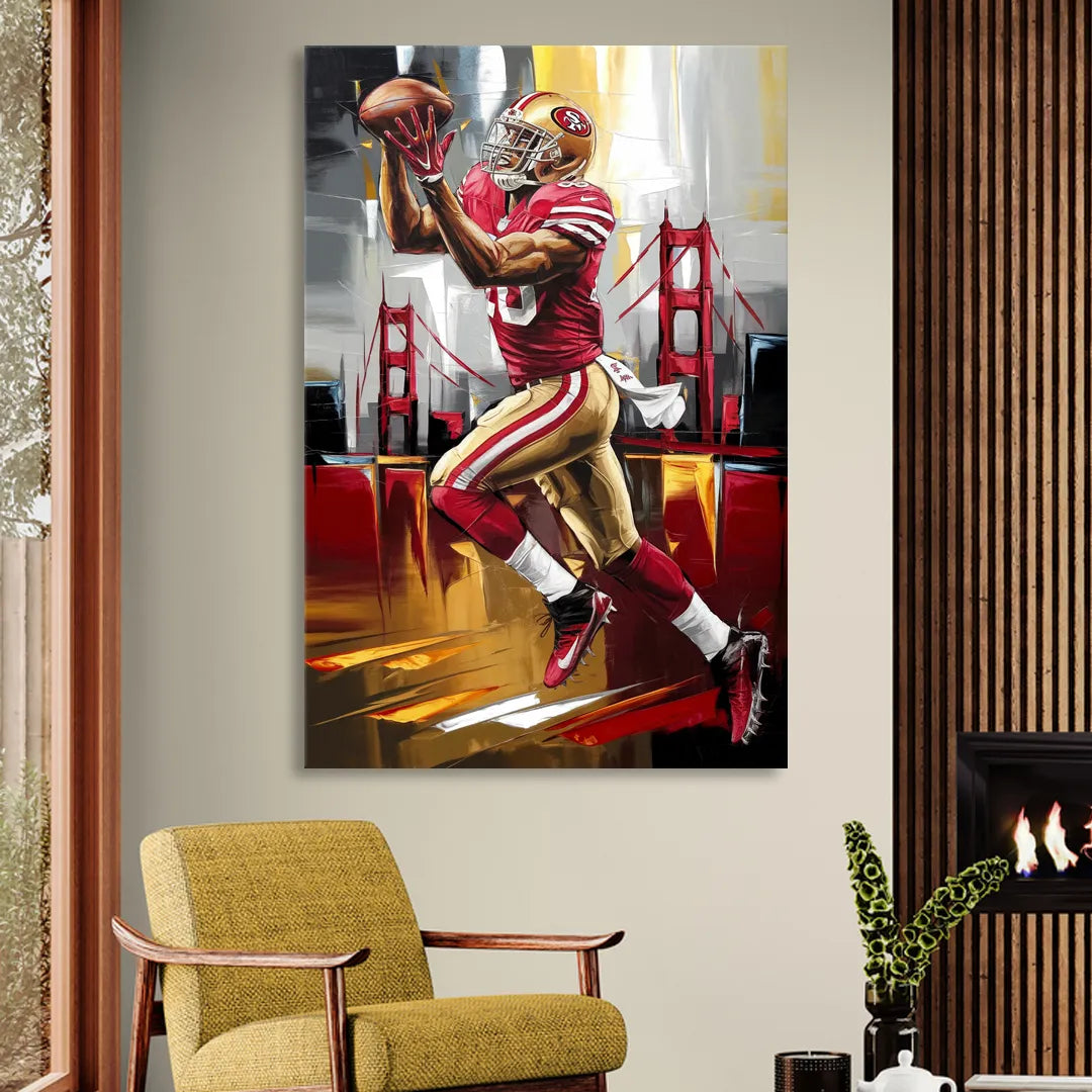 San Francisco 49ers Photography NFL Living Room - Canvas Wall Art
