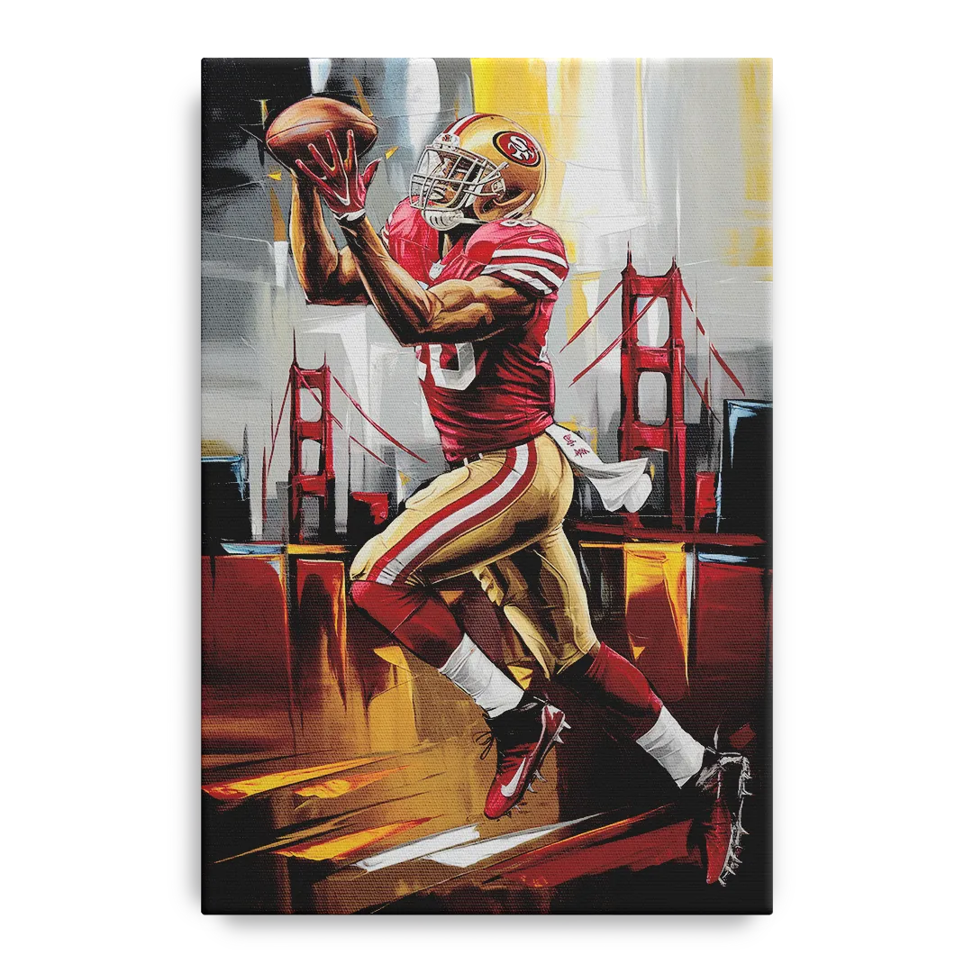 San Francisco 49ers Photography NFL Front - Canvas Wall Art