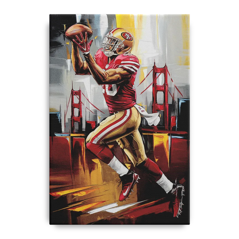 San Francisco 49ers Photography NFL Front - Canvas Wall Art