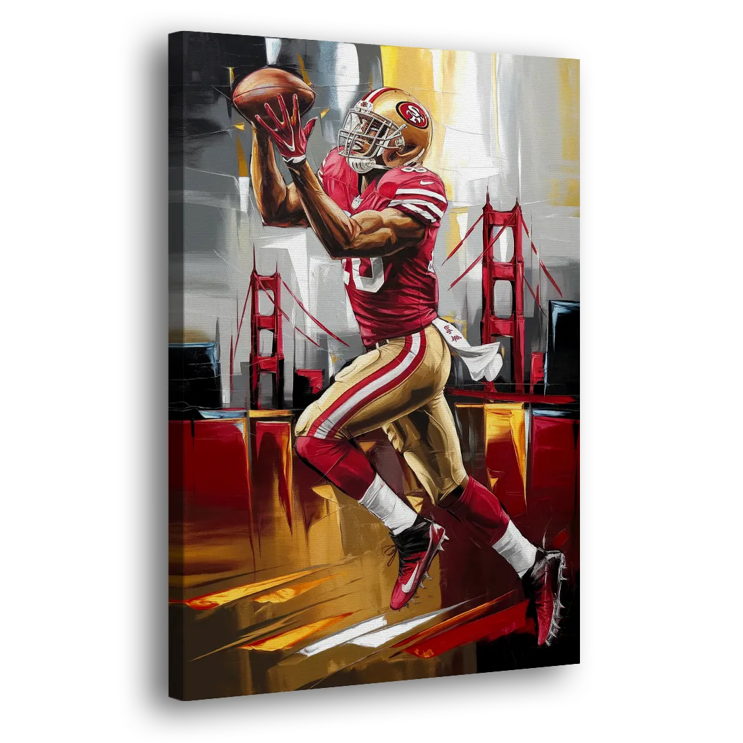 San Francisco 49ers Photography NFL Side - Canvas Wall Art