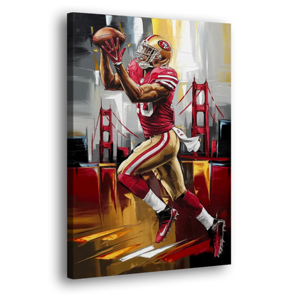 San Francisco 49ers Photography NFL Side - Canvas Wall Art