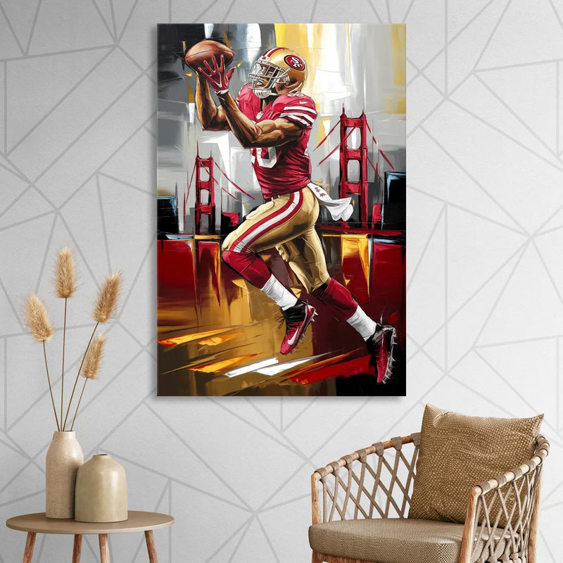 San Francisco 49ers Photography NFL Sitting Room - Canvas Wall Art