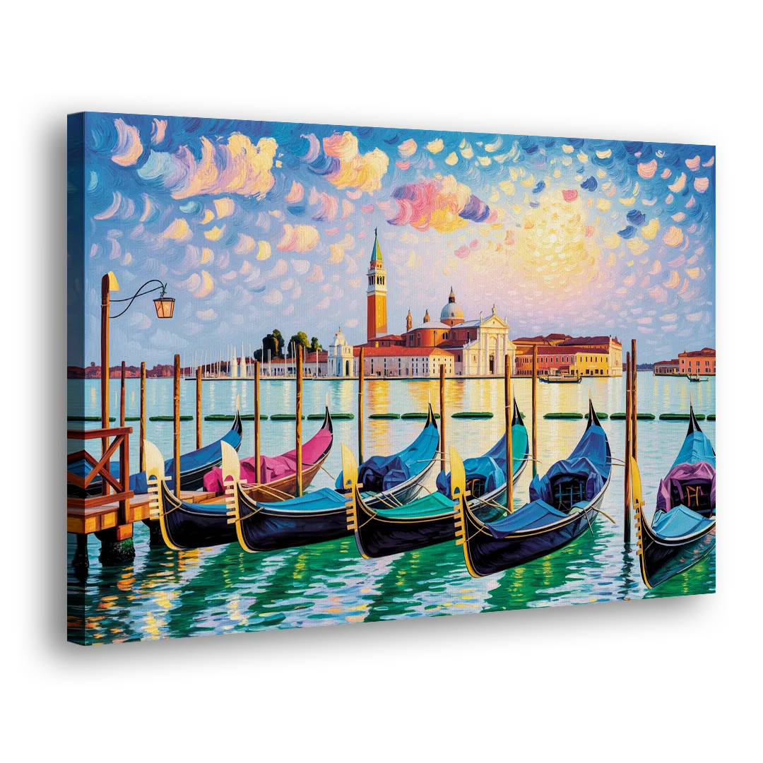San Giorgio Maggiore View Side - Canvas Wall Art