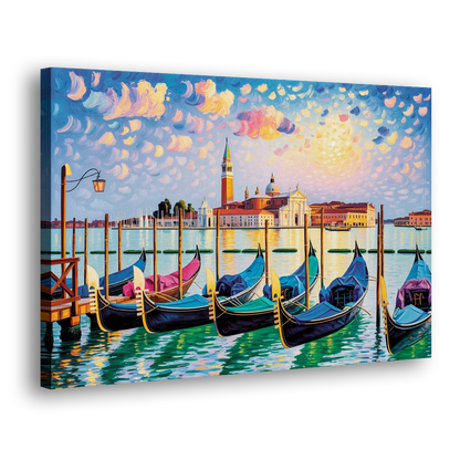 San Giorgio Maggiore View Side - Canvas Wall Art