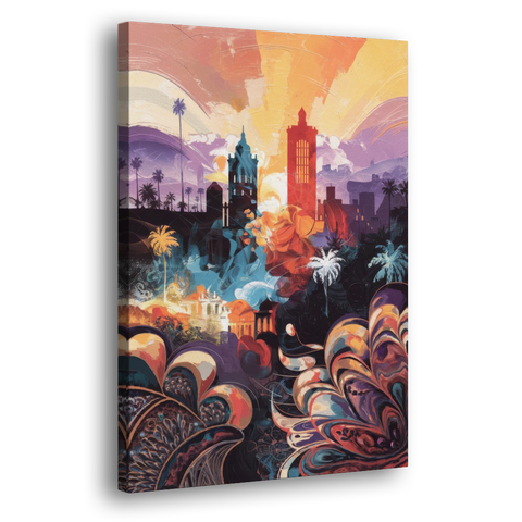 San Jose Cultural Heritage - Canvas Wall Art - Side