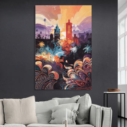 San Jose Cultural Heritage Sitting Room - Canvas Wall Art