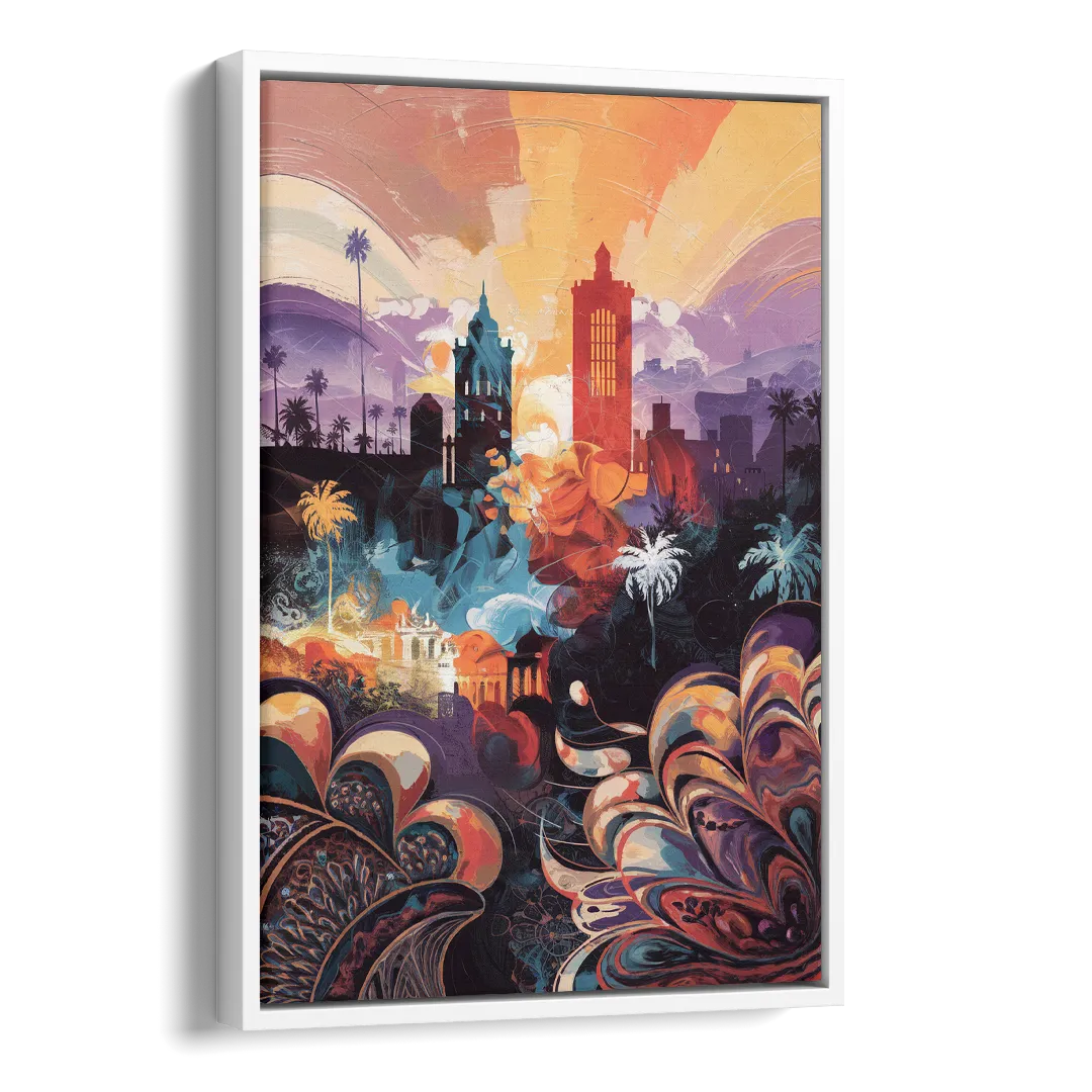 San Jose Cultural Heritage Side - White Canvas Wall Art
