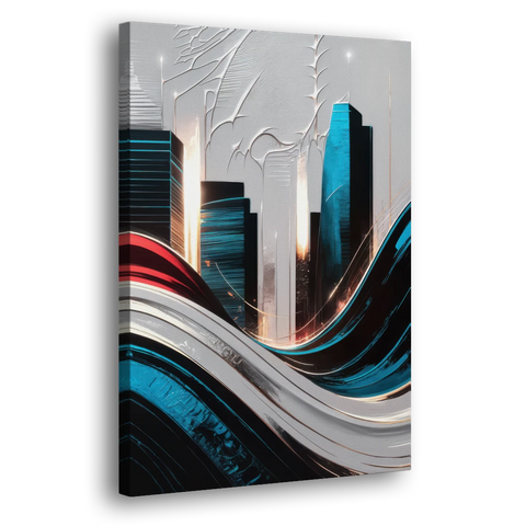 San Jose Earthquakes Spirit - Canvas Wall Art - Side