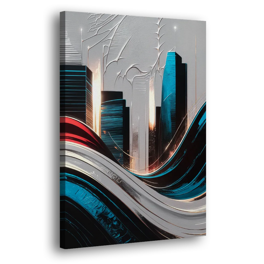 San Jose Earthquakes Spirit Side - Canvas Wall Art