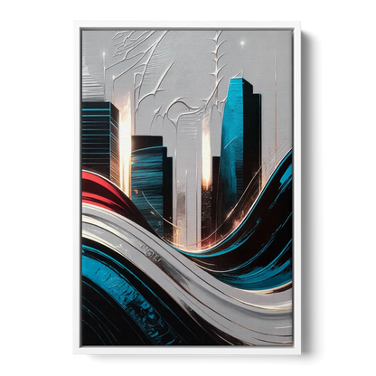 San Jose Earthquakes Spirit Front - White Canvas Wall Art