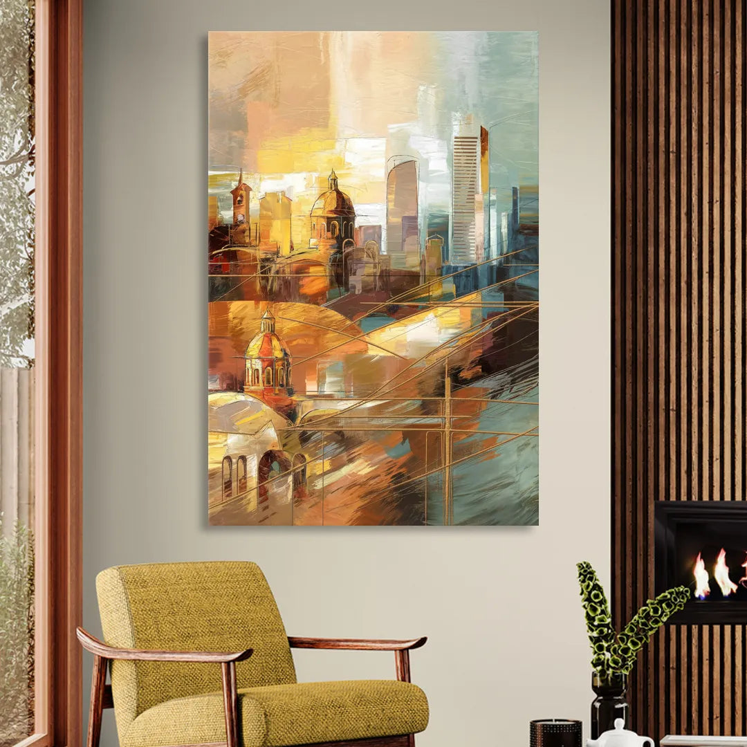 San Jose Historic Landmarks Sitting Room - Canvas Wall Art