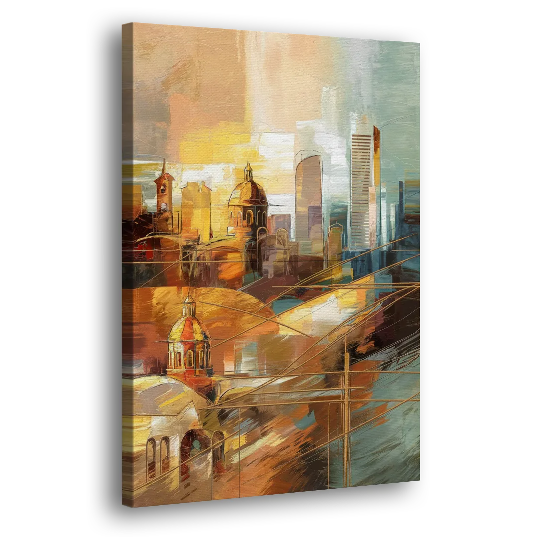 San Jose Historic Landmarks Side - Canvas Wall Art