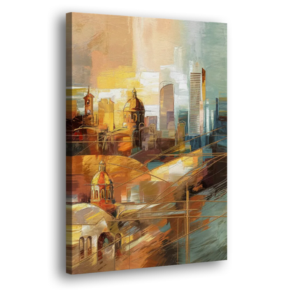San Jose Historic Landmarks Side - Canvas Wall Art