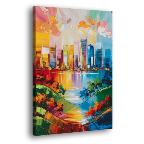 San Jose Nature and Cityscape - Canvas Wall Art
