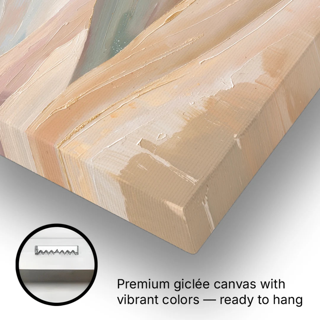 Sand and Sage Highlands - Canvas Wall Art - Gallery Wrap Corner
