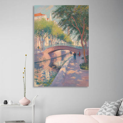 Santa Lucía Riverwalk Living Room - Canvas Wall Art