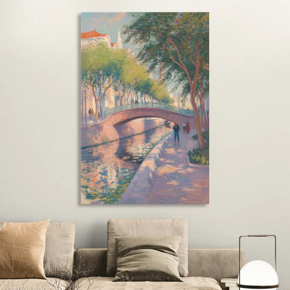 Santa Lucía Riverwalk Sitting Room - Canvas Wall Art