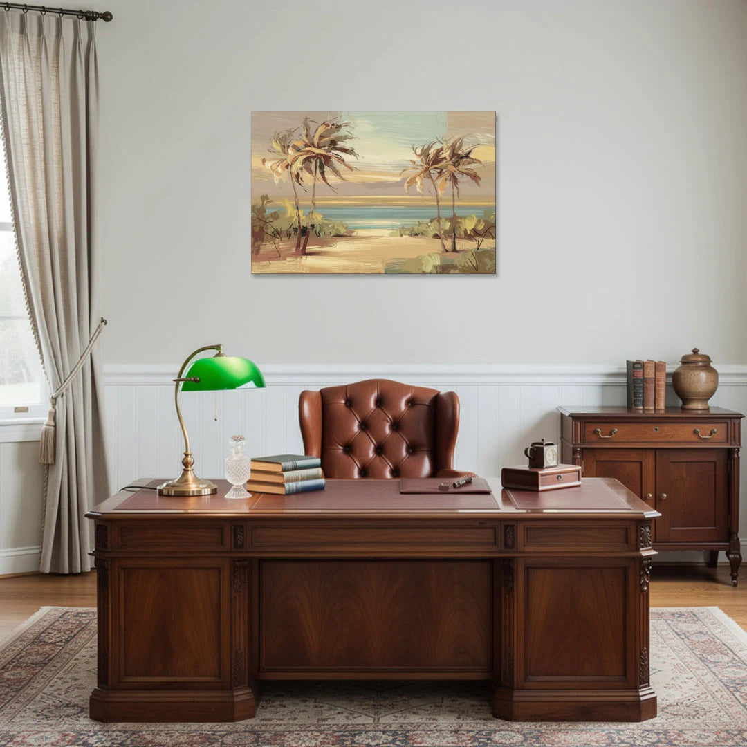 Savannah Coastal Beauty - Canvas Wall Art - Office - 36x24