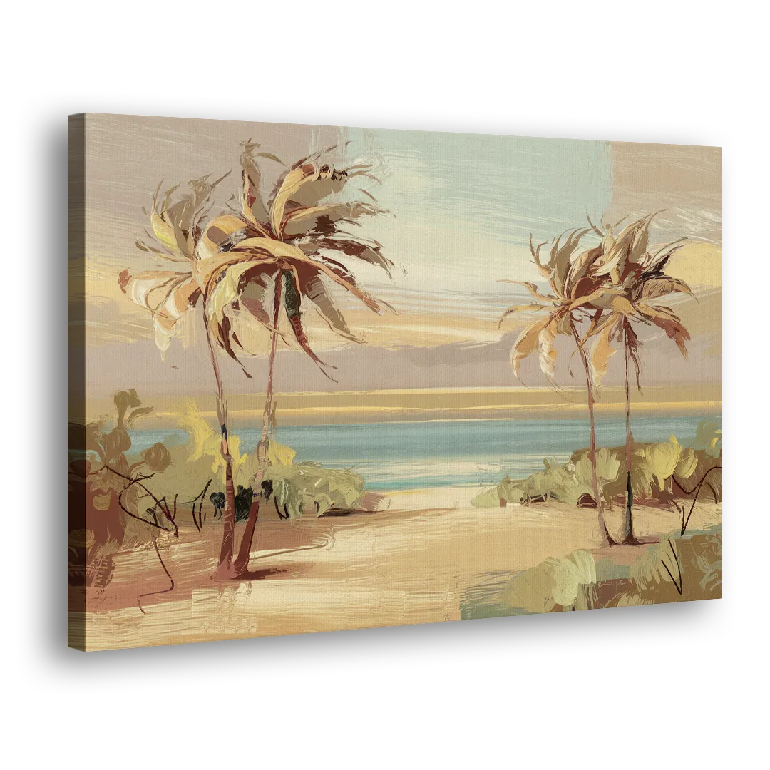 Savannah Coastal Beauty Side - Canvas Wall Art