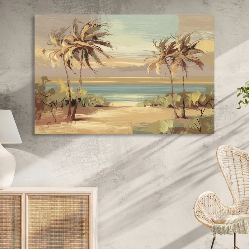 Savannah Coastal Beauty Sitting Room - Canvas Wall Art