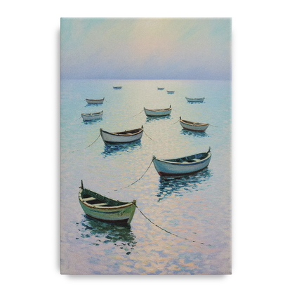 Sayulita Fishing Boats Front - Canvas Wall Art