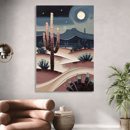 Scottsdale Desert Nights Living Room - Canvas Wall Art